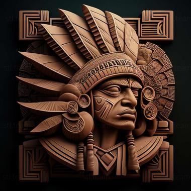 3D model aztec (STL)